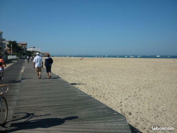 아르카숑 T2 Face Au Port De Plaisance Et Plage D'Eyrac -Terrasse -Parking 아파트 외부 사진